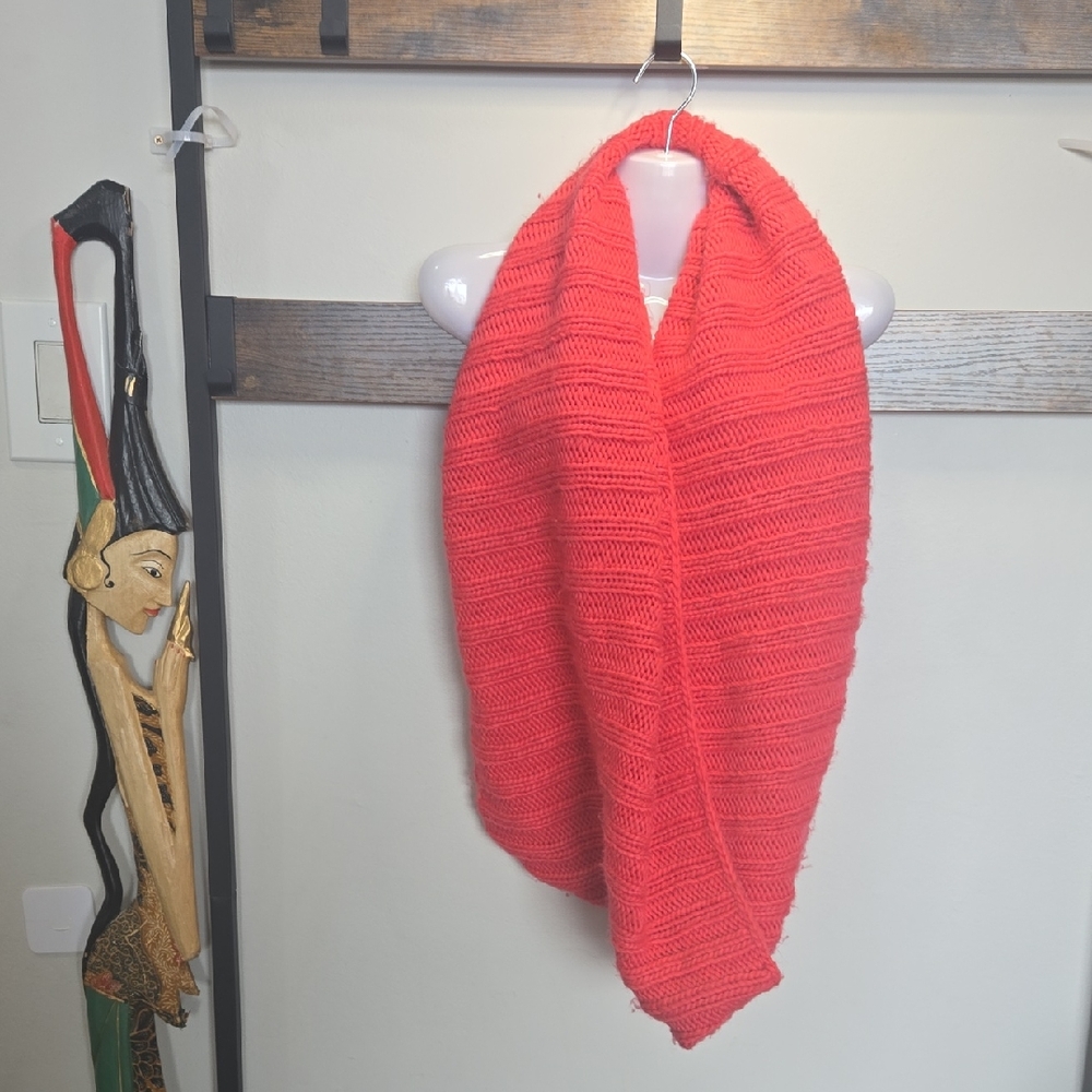 Barts Red Knit Scarf